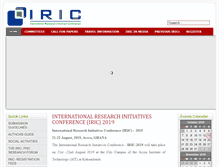 Tablet Screenshot of iric.us